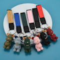 Miniatyrbillede 11 af 11: F1 Racingsdæk Nøglering, Hjul Dæk Auto Nøglering, Mini Sød Dæk Nøglering, Blød Gummi
