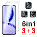 Miniatyrbild 1 av 5: 6in1 skyddsglasfodral för Realme C53 6,74in härdat glas för RealmI c 53 53c realmec53 skärmskydd kameralins