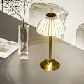 Miniatyrbillede 6 af 8: LED Krystal Bordlampe Touch Control Sengebordlampe til Soveværelse Restauranter Barer Cafeer Hoteller
