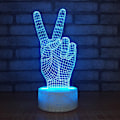 Miniatyrbild 3 av 8: 3D Piratskepp Nattljus 3D LED Nattljus Bord Skrivbord Opt