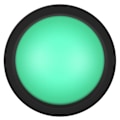 Pikkukuva 5 / 8: 100mm massiivinen arcade-painike LED-kuperuuden konsolin vaihtoon (vihreä)