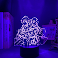Miniatyrbilde 4 av 7: SAO Anime Figur LED-lys Søt Gutter & Jenter Jul Bursdag Feriefest Gave Kirito/Asuna/Asada Shino 3D Optisk Illusjon Bordlampe