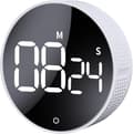 Digitala kökstimers, Visuella timers Stora LED-di gray