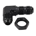 Miniatyrbillede 6 af 11: 90 Graders 8 AN Flare Bulkhead Adapter Genanvendelig Flare Slange Union Bulkhead Adapter med Møtrik