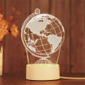 Miniatyrbild 1 av 7: 3D Liten Nattlampa, Barn Sovrum Plug-in Led Ljus