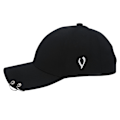 Pikkukuva 6 / 6: Unisex-urheilulippis, Snapback-juoksu, baseball, ulkoilu, kaareva, säädettävä, kesälippis, musta