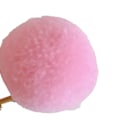 Miniatyrbild 9 av 10: Rosa bollpappersklämma japansk stil rolig metall söt bollpappersklämma för studentkontor
