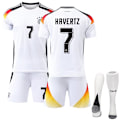 Miniatyrbillede 1 af 2: UEFA Euro 2024 Tyskland hjemmebane Børnefodboldsæt nr. 7 HAVERTZ No.7 HAVERTZ 26