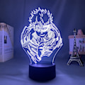Miniatyrbild 1 av 7: JK Figurlampor, Anime-gåvor för pojkars sovrum, 3D Illusionslampa Gojo Itadori Yuji Manga Merch Ljus för barns rum