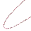 Miniatyrbillede 9 af 10: 2,8 mm DIY Diamant Mesh Wrap Rulle Blanke Krystal Rhinestones Bånd Dekoration (Lyselilla)