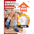 Miniatyrbillede 2 af 6: Dames Slippersokker Antislip Fuzzy Fluffy Tyk Varme Hytte Cozy Comfy Blød Fleece Hjem Greb Sokker Blue