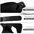 Miniatyrbild 4 av 5: Design Cover för Oculus Quest 2 Controller Grips, Silikon Anti-Throw Grips Cover med Justerbara Knuckle Straps, Protector för Meta/Oculus Quest 2 A
