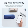 Miniatyrbilde 6 av 8: Bluetooth-høyttaler med 16W kraftig lyd og dypere bass, 24 timers spilletid, IPX7 vanntett, Bluetooth 5.3 TWS-parring bærbar trådløs høyttaler