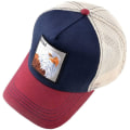 Miniatyrbild 4 av 6: Unisex Djur Mesh Trucker Hat Snapback Broderad Patch Ba S