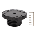 Miniatyrbillede 1 af 7: Gaming Rat Adapter Professionel Aluminium Rat Adapter til Thrustmaster T300 T500 TS PC TS XW Sort