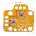 Miniatyrbild 2 av 5: Gamepad Joystick Drift Reparationskort Universell Controller 3D Analog Stick Drift Fix Mod för PS4 för PS5 för XBOX 2st