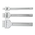 Miniatyrbilde 10 av 10: Lærpinner 2 tenner 4 tenner 6 tenner sinklegering hvit fin glans stor åpning utladningsspeil polering søm pinner4mm