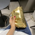 Pikkukuva 2 / 6: Naisten Dumpling-olkalaukku Pilvi-iltalaukku Kimalteleva Clutch-laukku Olkalaukku Kiristysnarulla Olkalaukku