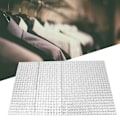 Miniatyrbilde 7 av 8: 24*40cm Hotfix Rhinestone Sheet Banding Mesh Trim Sheet DIY Dekorasjon Tilbehør(Square 8mm)