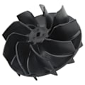 Miniatyrbillede 6 af 11: Vac Impeller Fan Sort ABS Bladblæser Vakuum Dele 125 0494 Udskiftning til Toro Elektrisk Blæser