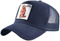 Unisex Animal Mesh Trucker Hat Snapback Broderad Patch Ba L