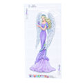 Miniatyrbillede 6 af 10: DIY Rhinestones Maleri Elegant Dame Mønster Krystal Maleri Broderi Billede Dekoration KitDZ583