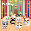 Miniatyrbilde 2 av 7: Mikro Mini Byggeklosser Katt-Serie, Dyr Modell Lekefestgaver for Barn, Kreative Byggeklosser Leke, Bursdagsgave for Gutt Jente 6-12+ Munchkin Cats