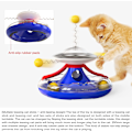 Miniatyrbild 4 av 5: Katt skivspelare trackball, väderkvarn läckande matleksak, multifun