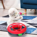 Miniatyrbild 4 av 4: Katt leksaker, katt leksaker för inomhuskatter, fjäder husdjur leksak med Exer