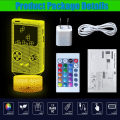 Miniatyrbild 6 av 8: Tetris Handheld Game Lamp för spelrumsdekor, 16 färger Chan