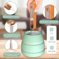 Miniatyrbilde 4 av 6: Brushly Pro Premium elektrisk sminkebørste-renser bærbar elektrisk sminkebørste-renser ultrahurtig elektrisk børste-renser automatisk børste-rengjøring S