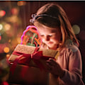 Miniatyrbillede 7 af 7: Lille Havfrue 3D Natlampe, Dynamiske RGB Farver Skiftende 3D Illusion Lampe med Smart Berøring og Fjernbetjening