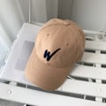 Miniatyrbild 1 av 3: Hatt vår och sommar broderad alfabet basebollkeps casu Khaki