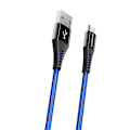 Miniatyrbild 2 av 4: borofone BU13 art color flash charging datakabel lämplig f