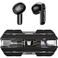 Miniatyrbilde 1 av 6: Transformers TF-T01 True Wireless Earbuds Bluetooth 5.4 Hodetelefoner Bass Stereo Øretelefoner, Bluetooth Ørepropp i Øret Støydempende Mikrofon, 60H Spilletid Shockwave