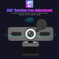 Miniatyrbild 5 av 5: 1080P HD webbkamera dator webbkamera med mikrofon USB PC webbkamera 1080P