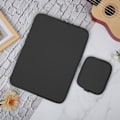 Miniatyrbillede 5 af 9: Solid Farve Laptop Sleeve Notebook Håndtaske Bære Etui Lynlås Strømforsyning TaskeSort 14 Tommer