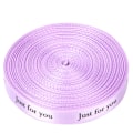 Miniatyrbild 7 av 9: 1 cm * 10 meter \"Just for you\" tryckt band DIY handarbete tryckt bomullsband för födelsedagsfest #4