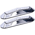 Miniatyrbilde 8 av 11: 10-30V 6LED Side Tail Light Lysindikatorlampe IP68 Beskyttelse for Biler Lastebiler Tilhengere Bobiler Hvit