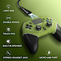 Miniatyrbild 4 av 5: Trådlös handkontroll för PS4, PlayStation 4 Gamepad Joystick White