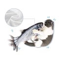Miniatyrbild 2 av 5: Dotpet Flopping Fish 26,6 cm, Uppgraderad för 2022, Moving Cat K