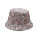 Sød Bucket Hat Strand Fiskerhatte til Kvinder, Vendbar D Grey