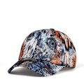 Miniatyrbild 3 av 5: Tryckt basebollkeps, Graffiti Unisex Snapback Hip Hop-hattar C Red