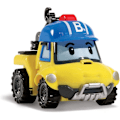 Miniatyrbillede 8 af 8: Transformer Robot, Bucky 4\" Transformerbar Legetøjsfigur Køretøjer, Bjergredning Bil Nødhjælps Legesæt, Julegave Fødselsdagsgave til Børn Bucky