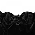Miniatyrbillede 7 af 9: Elegant Off Shoulder Bodycon Festkjole (Sort L)