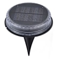 Miniatyrbillede 1 af 7: 2 stk. LED solcelle-græslampe IP65 vandtæt LED jordlampe til gangsti gård baghave landskab Colourful Light 2Pcs
