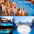 Miniatyrbillede 6 af 7: LED Pool Lights 18W AC12V Bright LED IP68 Vandtæt Anti Tryk ABS PC Akvarium Pool Lys til Swimmingpool Hvidt Lys