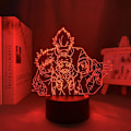 Miniatyrbild 4 av 7: 3D Illusion Jujutsu Kaisen LED Anime Lampa 16 Färger Ändra R