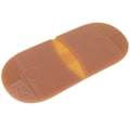 Miniatyrbillede 1 af 9: Lædersko Gummi Slidstærke Ydersåler Håndlavede Sko Reparation Halvsål (Gul Hæl)