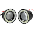 Pikkukuva 4 / 11: 2 kpl 2,5 tuuman Angel Eyes -sumuvalot 30W 3200LM Universaali COB LED-ajovalo
